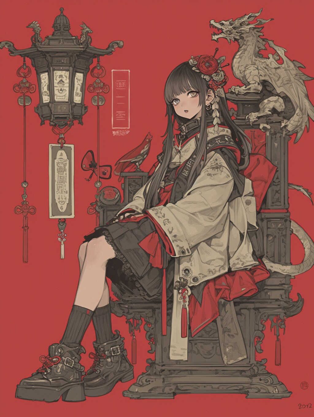 japanese steampunk girl