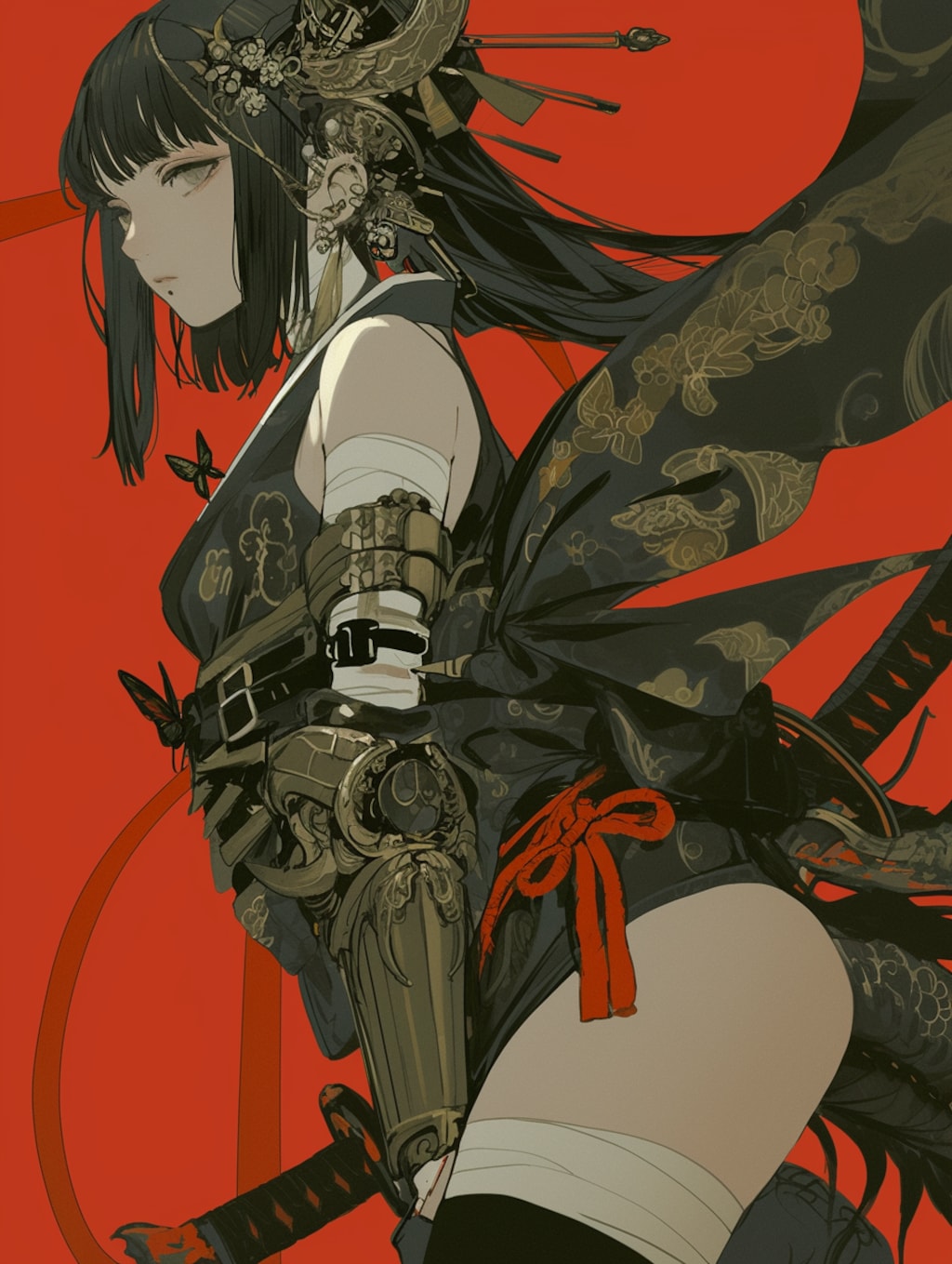 japanese steampunk girl