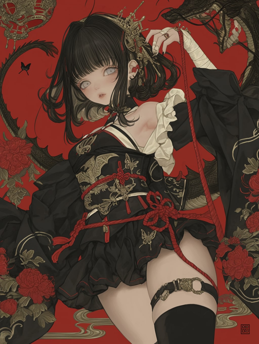 japanese steampunk girl