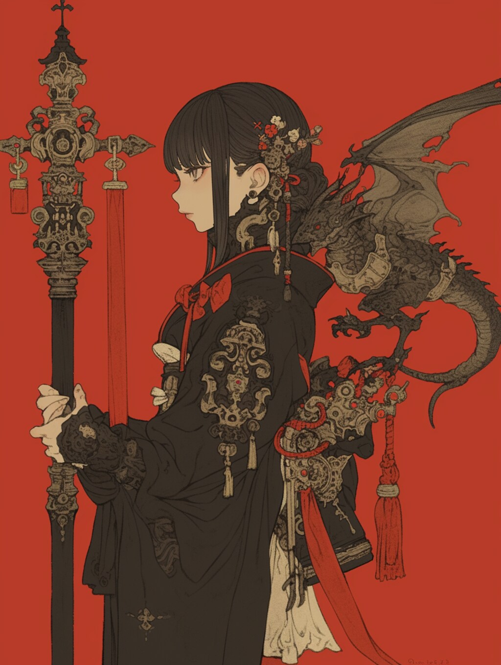 japanese steampunk girl