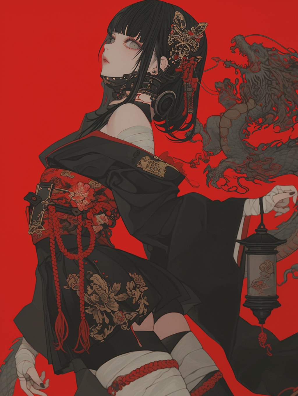 japanese steampunk girl