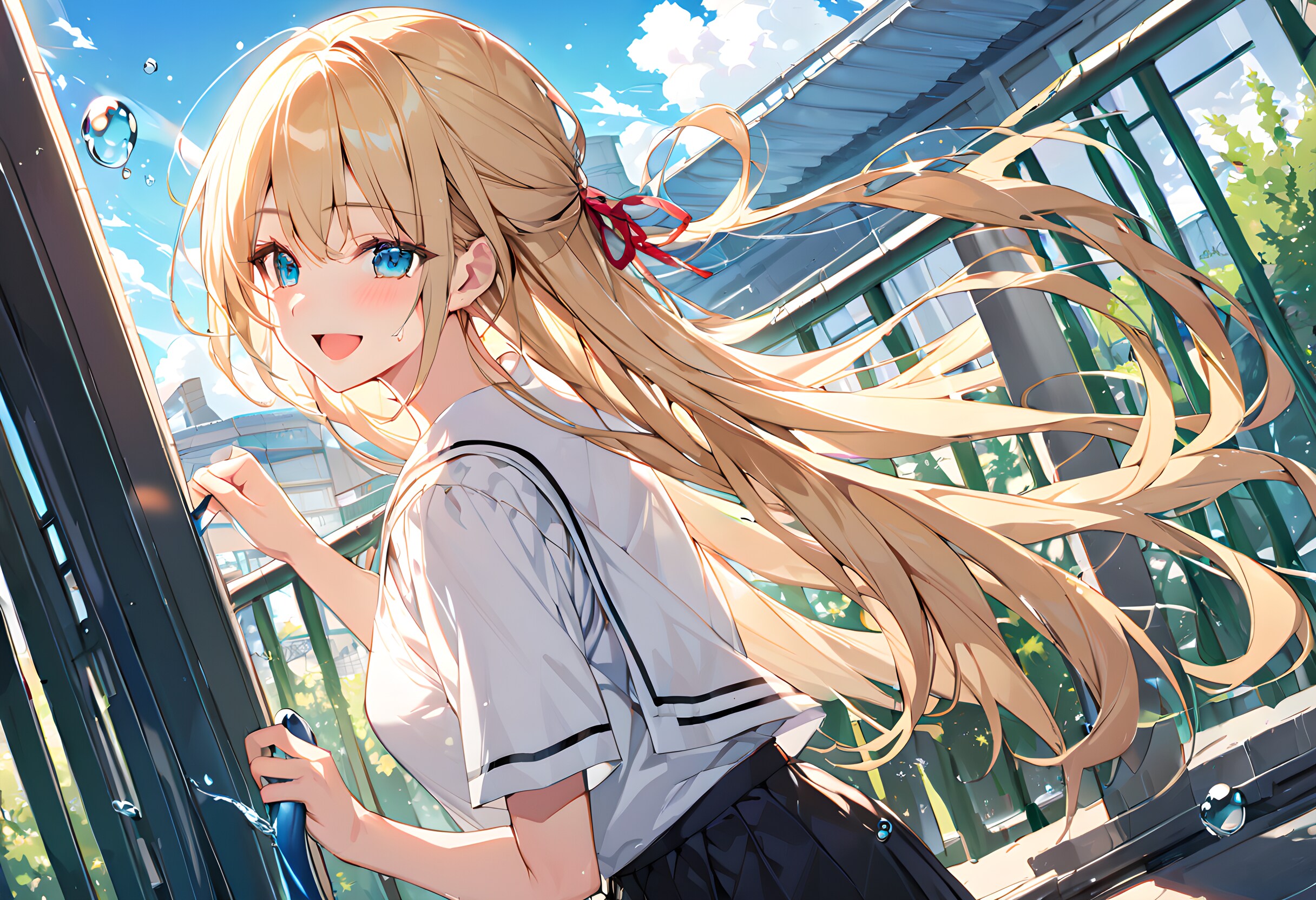 いいお天気ですわー！ | の人気AIイラスト・グラビア