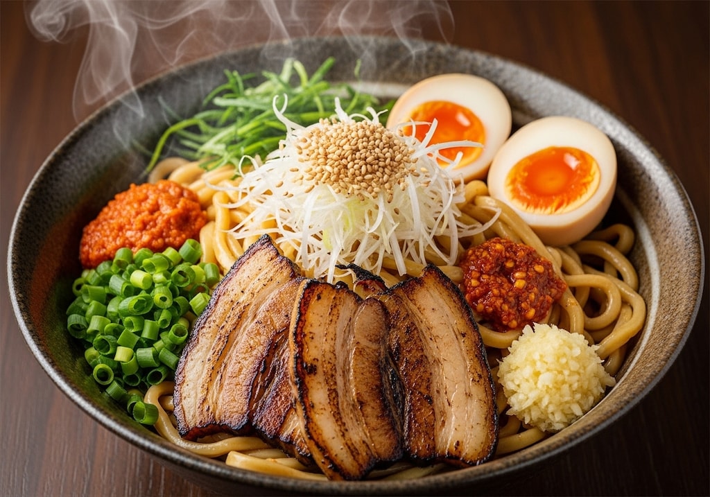 本日の油そば(汁なしラーメン)