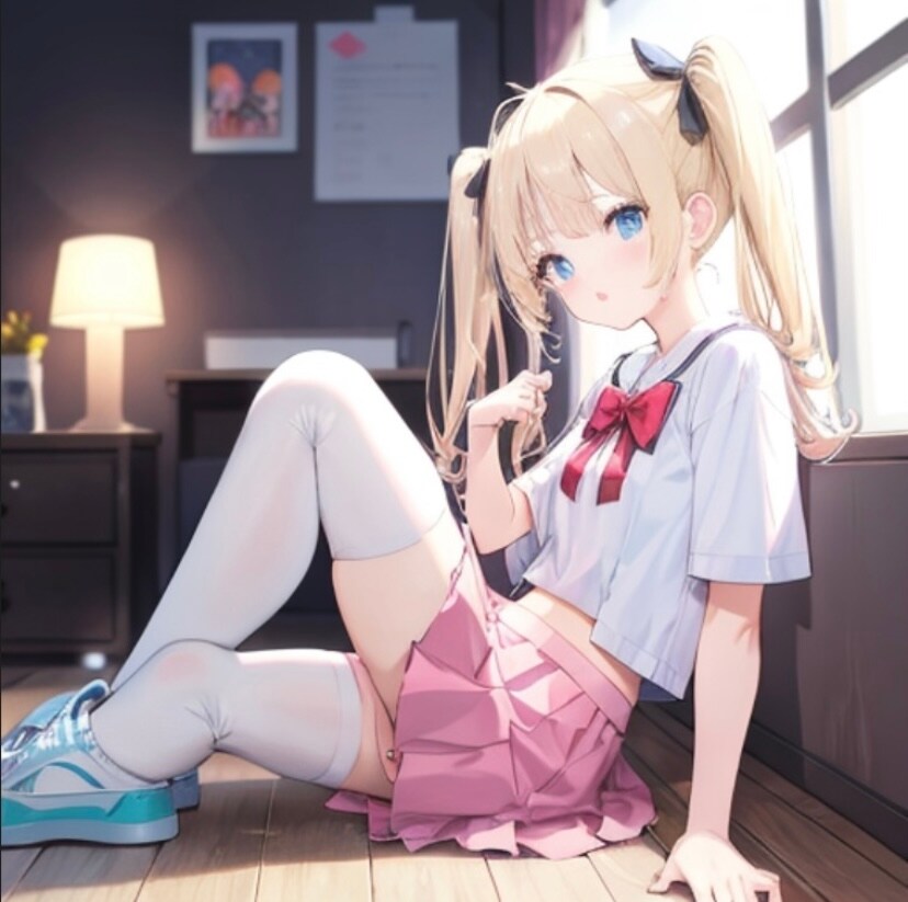 金髪ツインテール☆