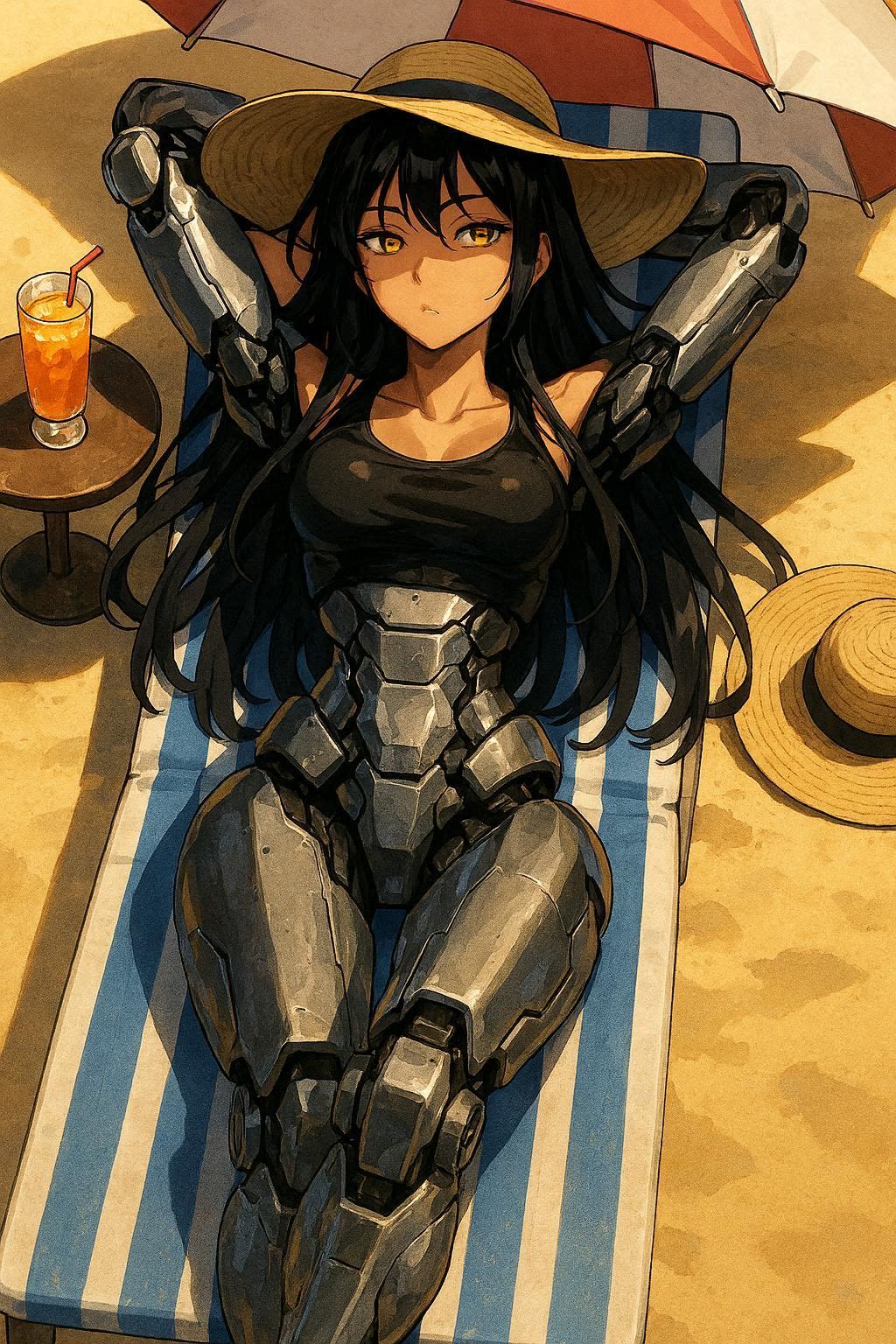 サイボーグさんが脱いだ！