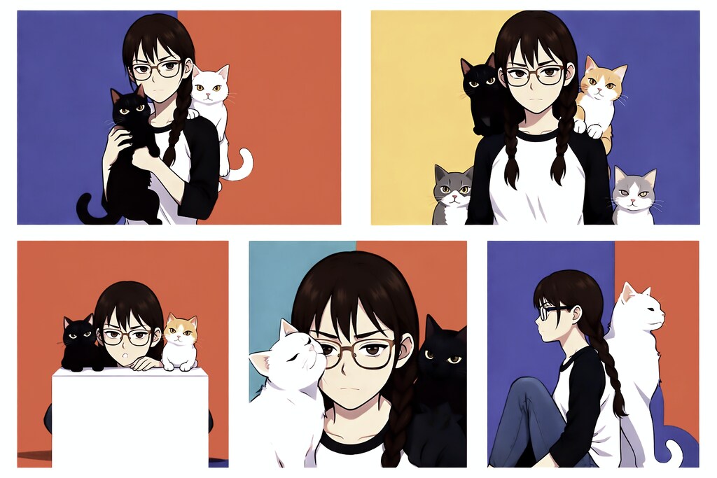 ひとみとねこ
