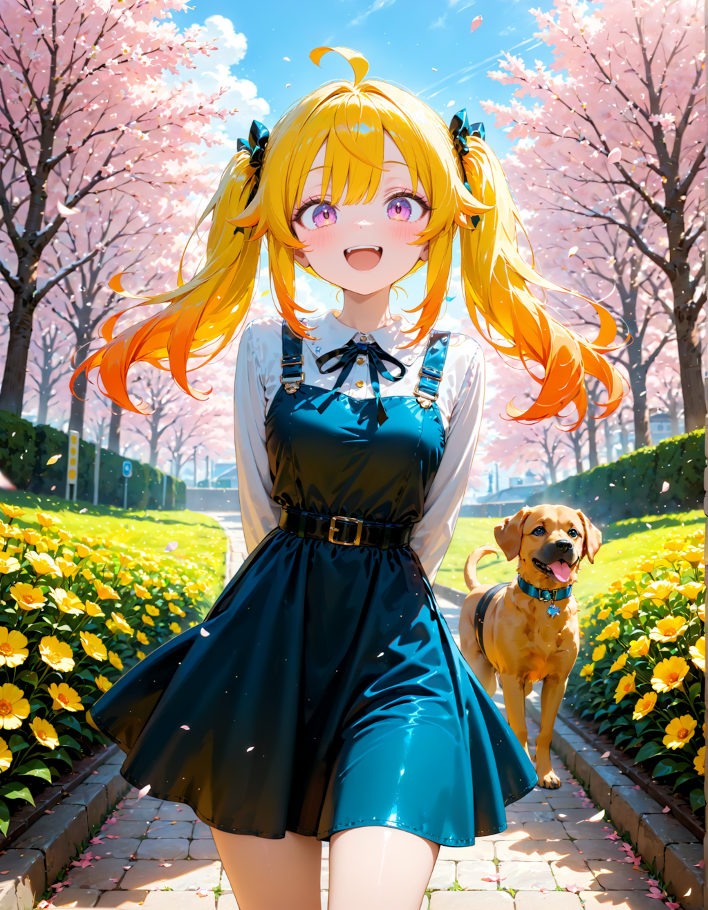 今日は国際盲導犬の日。派手髪の日　その３