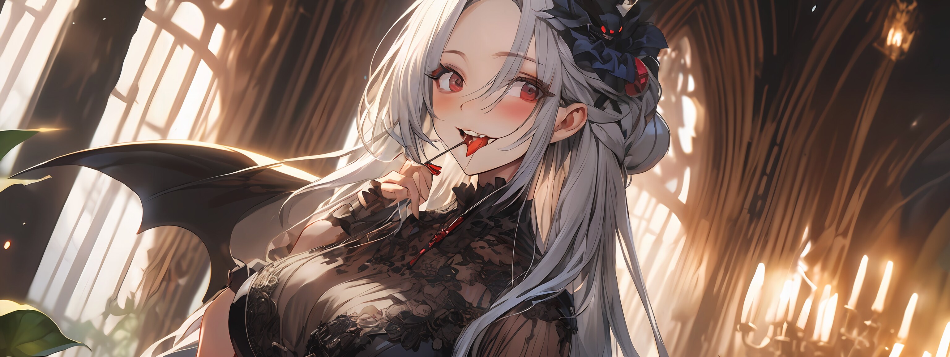 なんだおまえも吸ってやろうか | の人気AIイラスト・グラビア