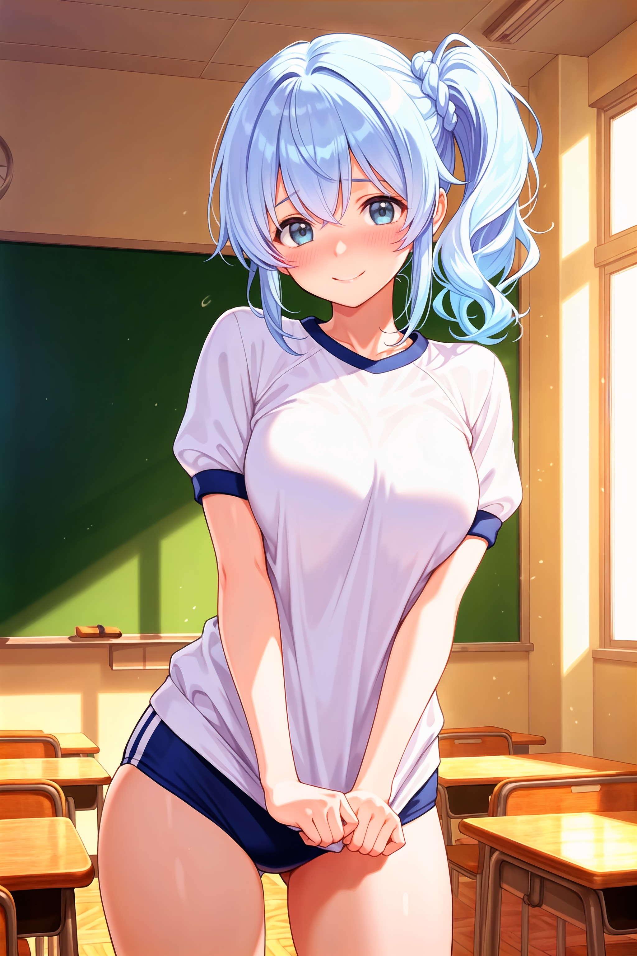 恥ずかし体操服 | の人気AIイラスト・グラビア