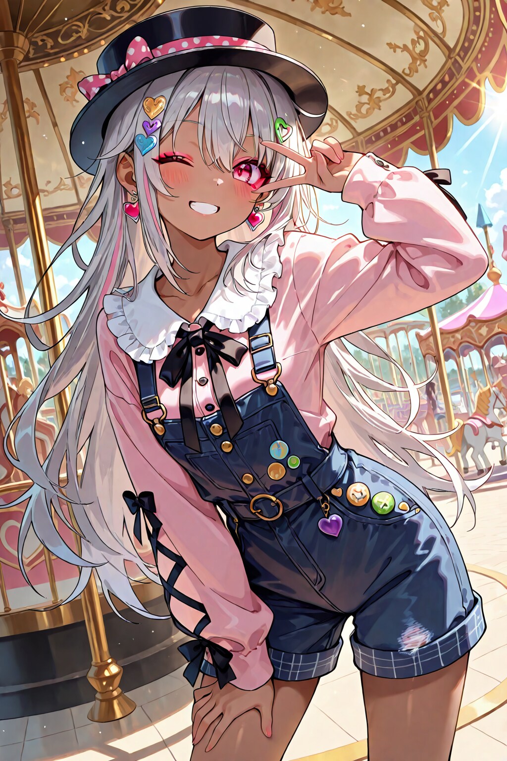 テルースちゃんのオーバーオール
