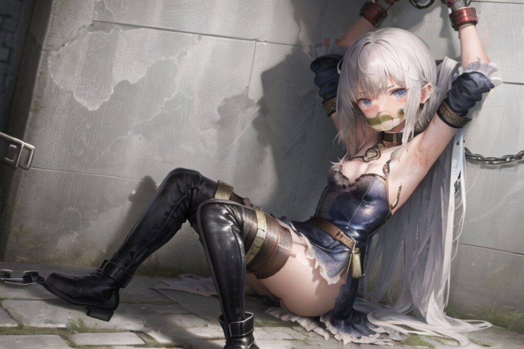 捕虜になった少女達