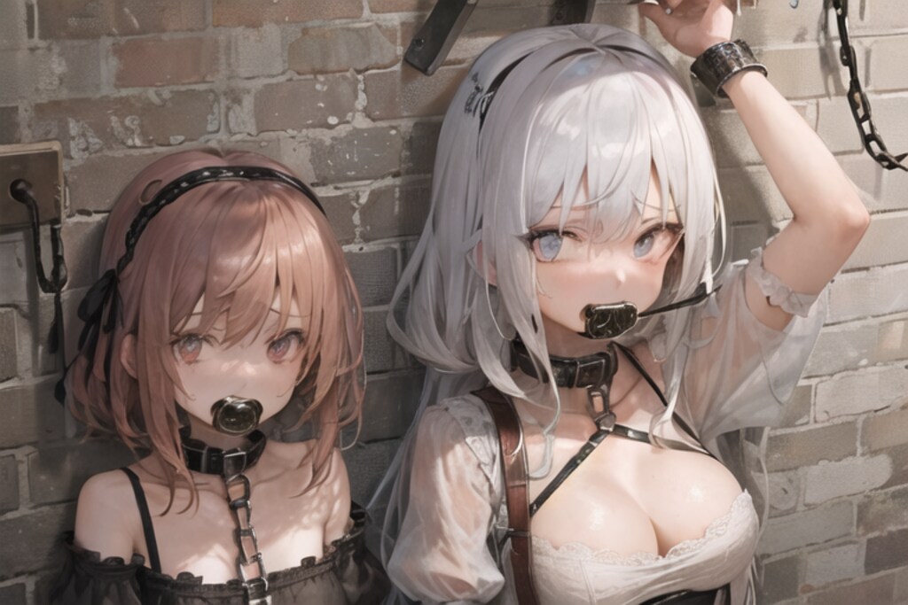 捕虜になった少女達