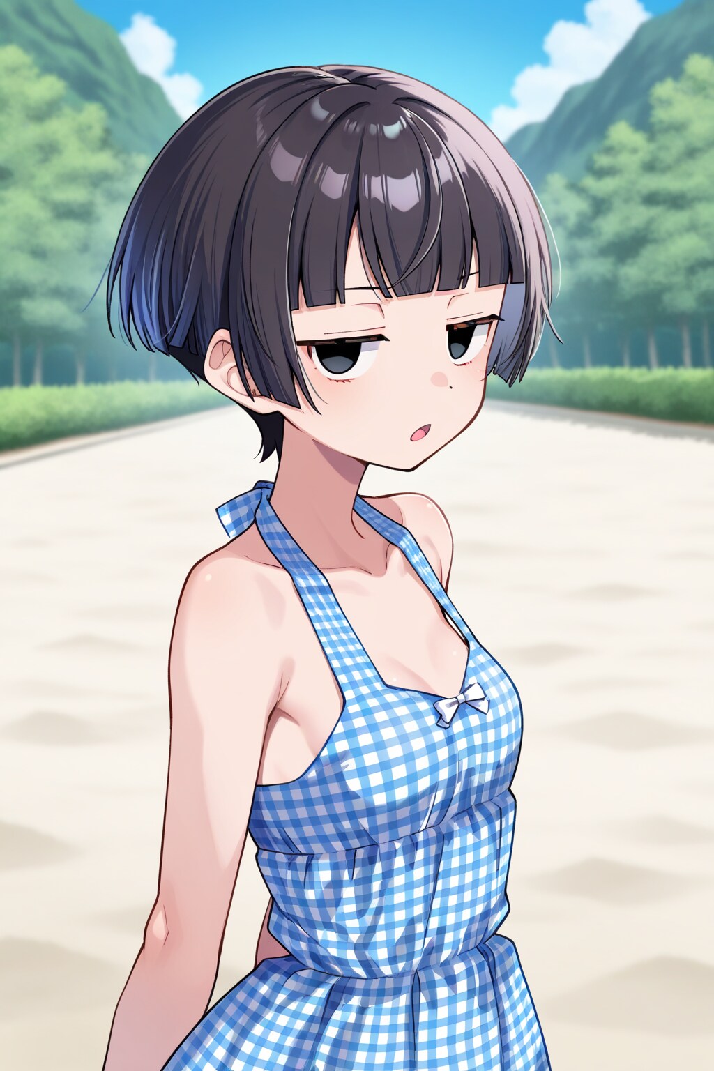 ジト目メグさん73