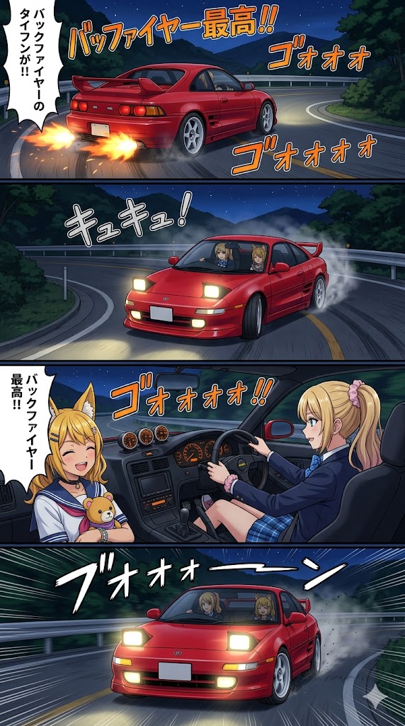 ミラさん乗せてコーナーリング | の人気AIイラスト・グラビア