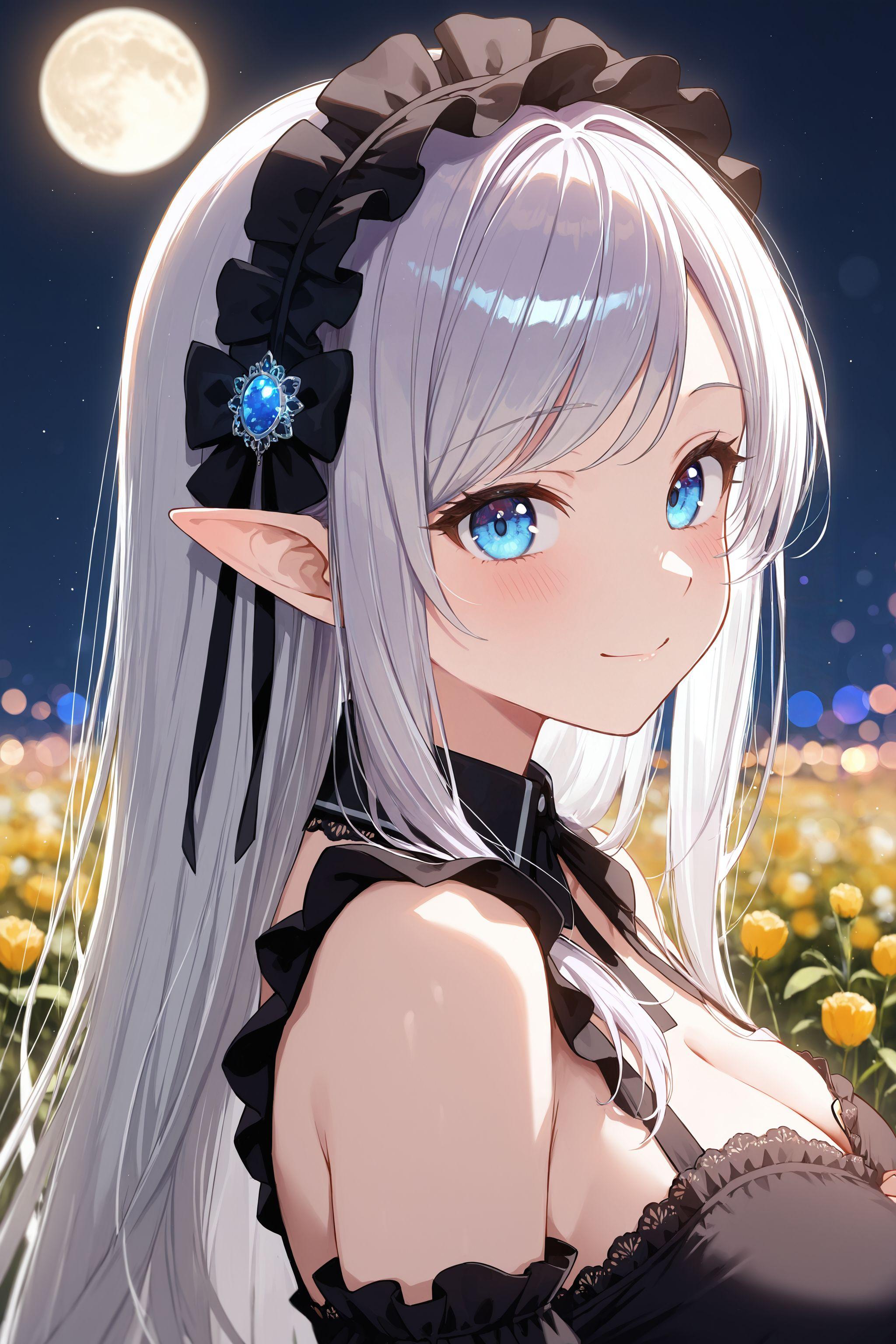 ヴァンパイアのリリスさん♪（屋外メイドVer）