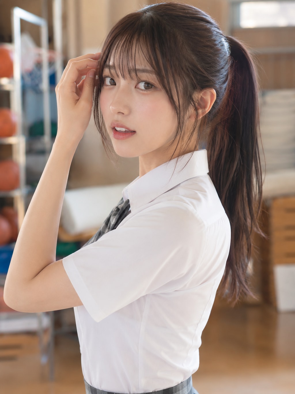 体育倉庫のポートレート
