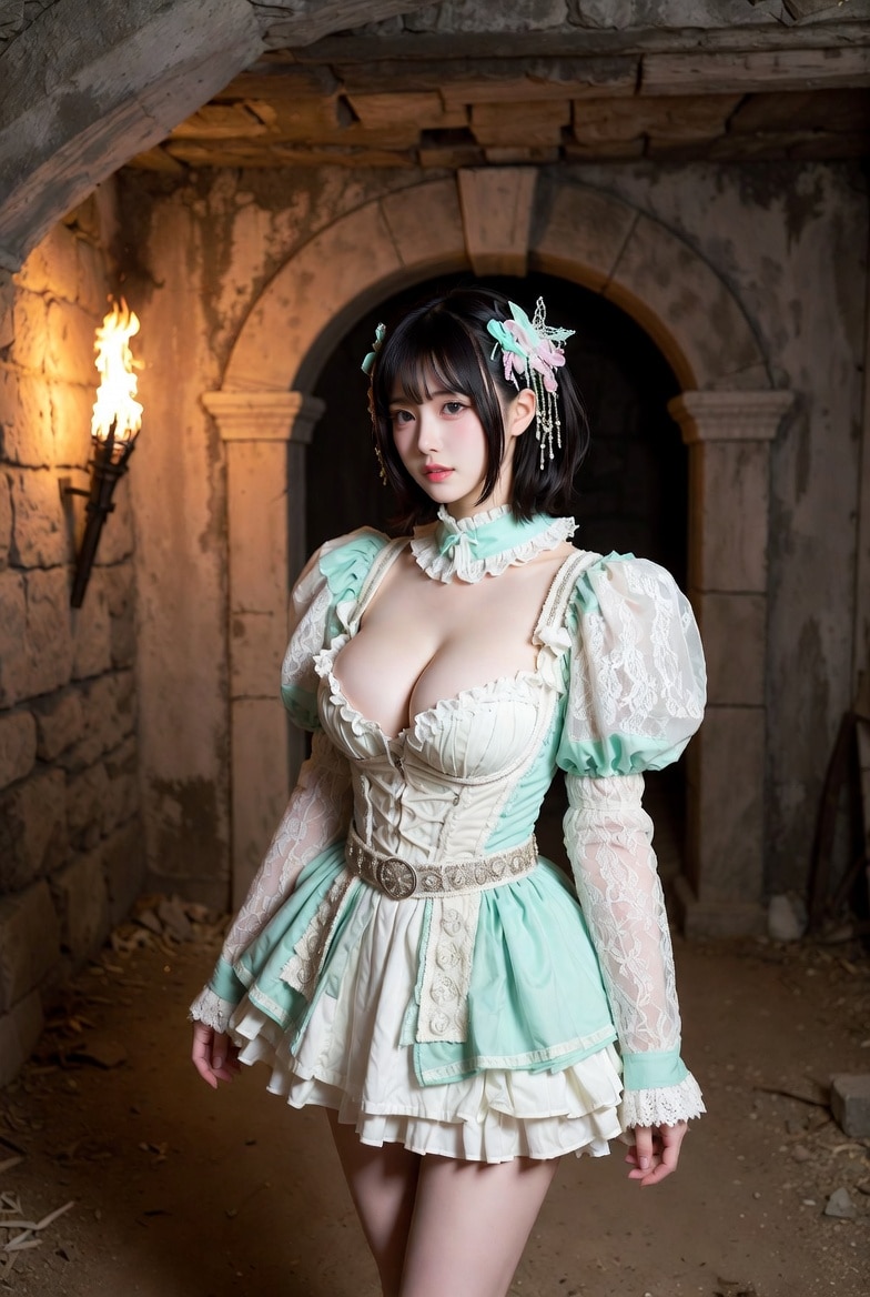 【動画】謎のお城に住まうロリータ服の少女