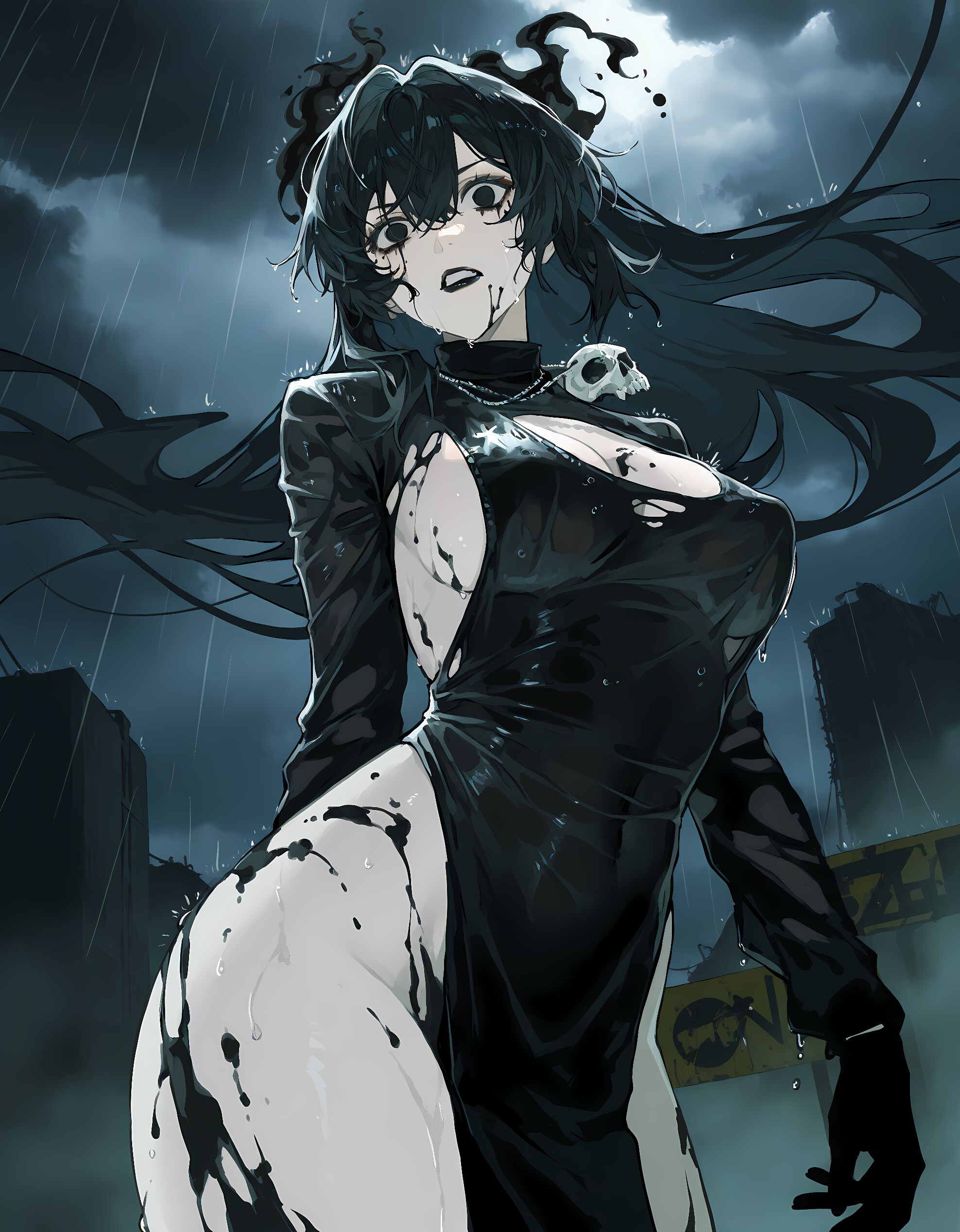 死の灰淀む黒い雨