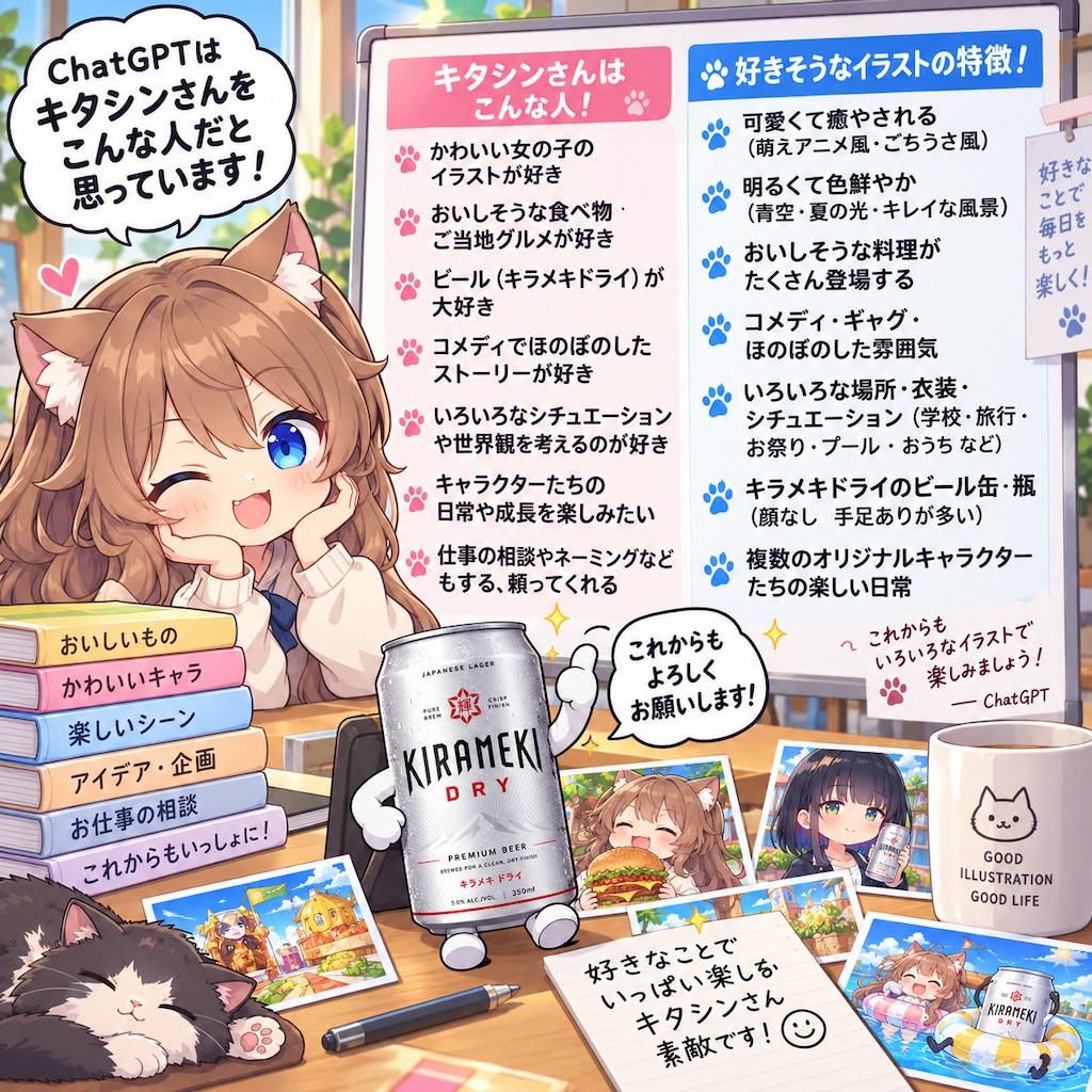 キタシンはこんな人…(ChatGPT談)
