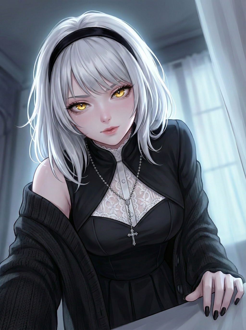 『 Gothic Childhood Friend 』 - 漆黒のミッションスクール