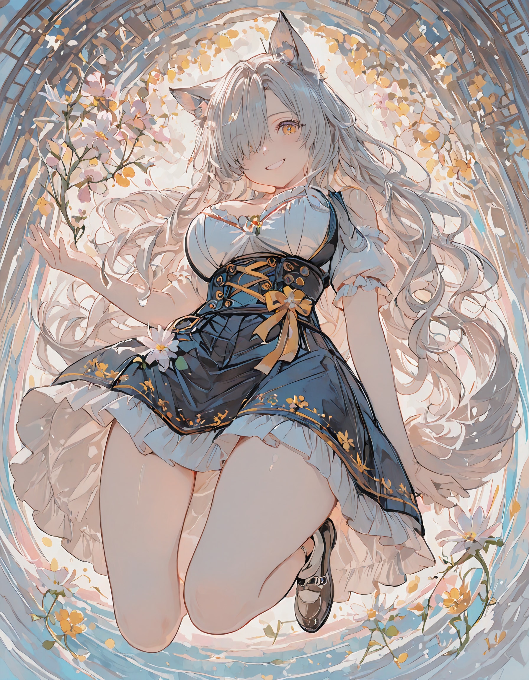 けもみみ娘 | の人気AIイラスト・グラビア