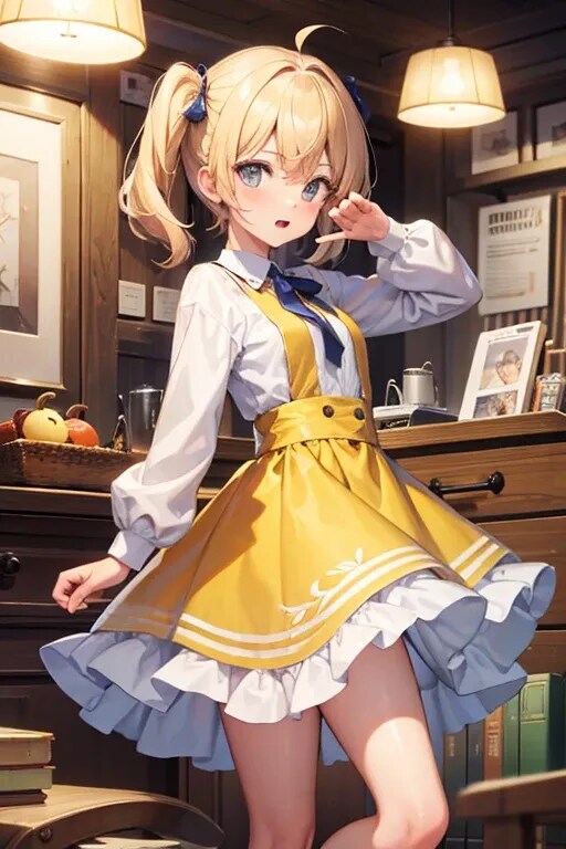 金髪の女の子