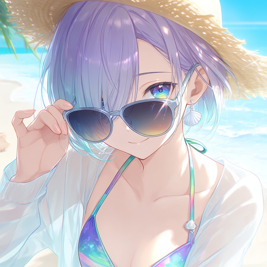 ミラ×サングラス