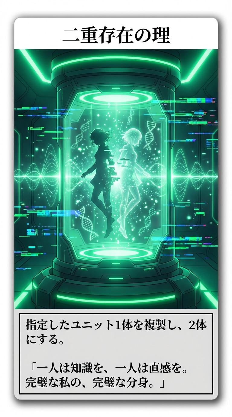サイエンス・トレカ企画「二重存在の理」 | の人気AIイラスト・グラビア