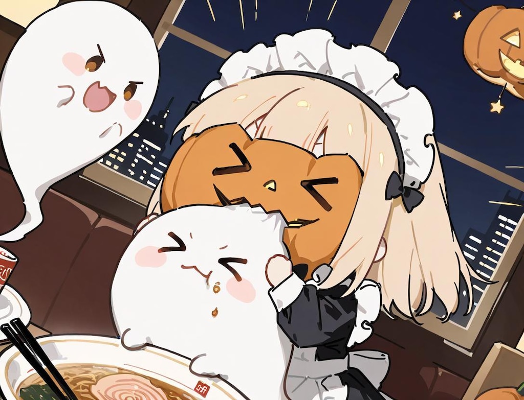 はろうぃんぱーちーやでぇー！( >ω<)👻🎃✨