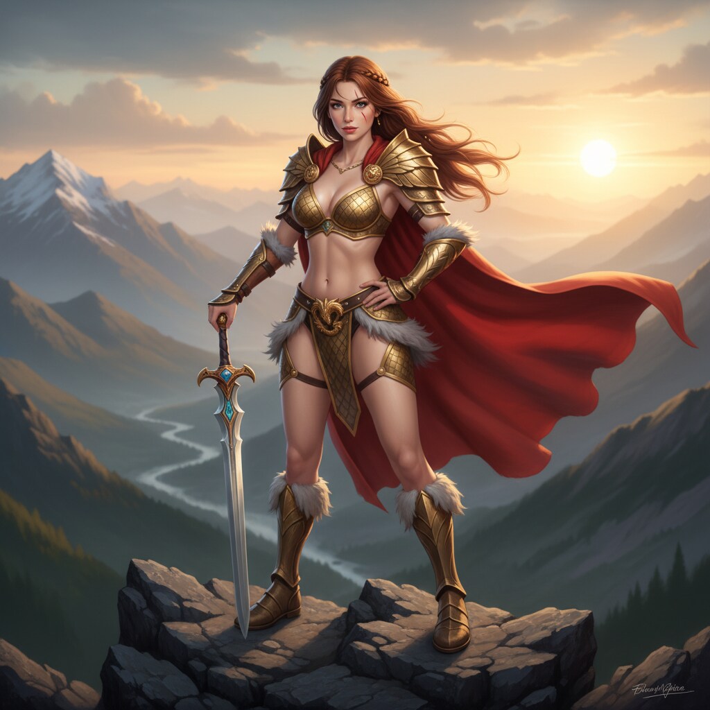 女戦士
