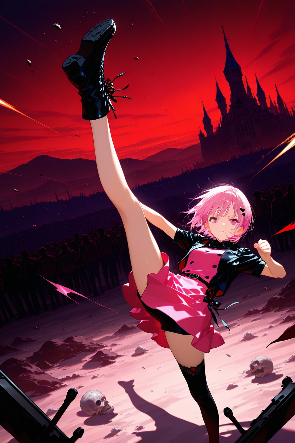 魔王軍、阻止しようとして作ったけどボツったイラスト６枚。