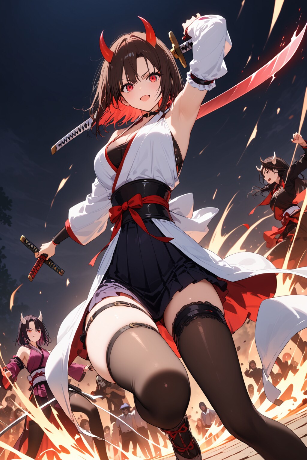 魔王軍、阻止しようとして作ったけどボツったイラスト６枚。