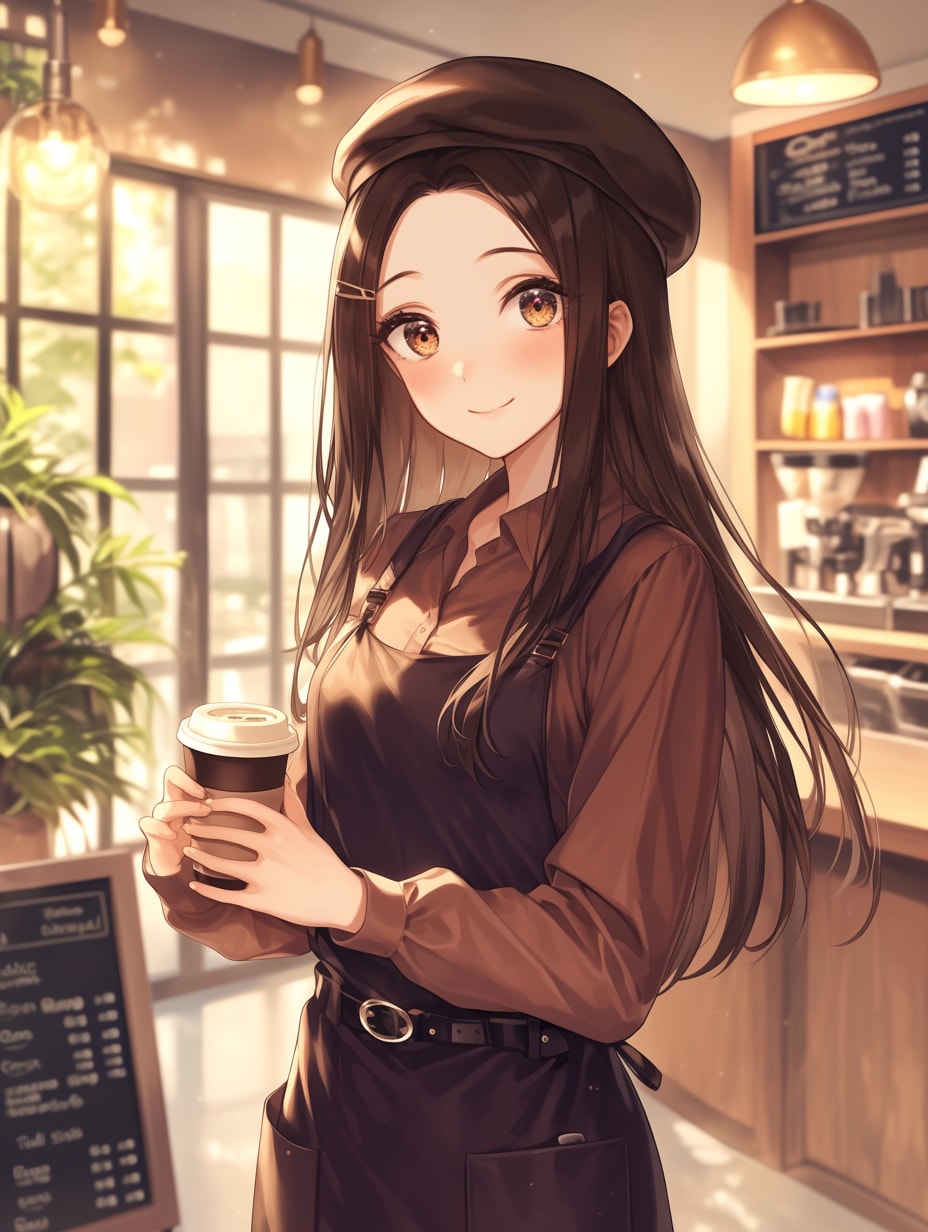 カフェのお姉さん☕✨133 | の人気AIイラスト・グラビア