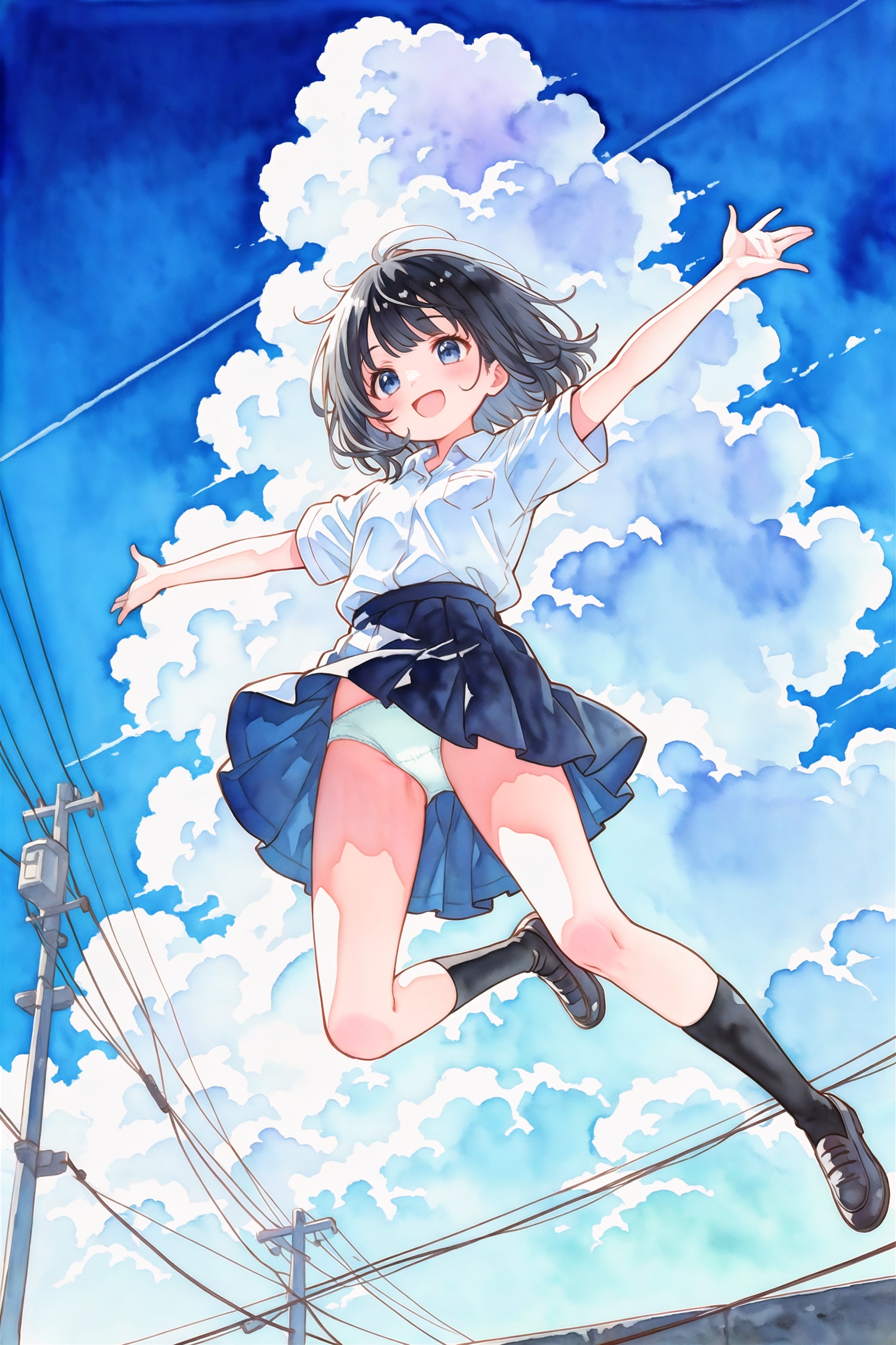 入道雲と同じ色