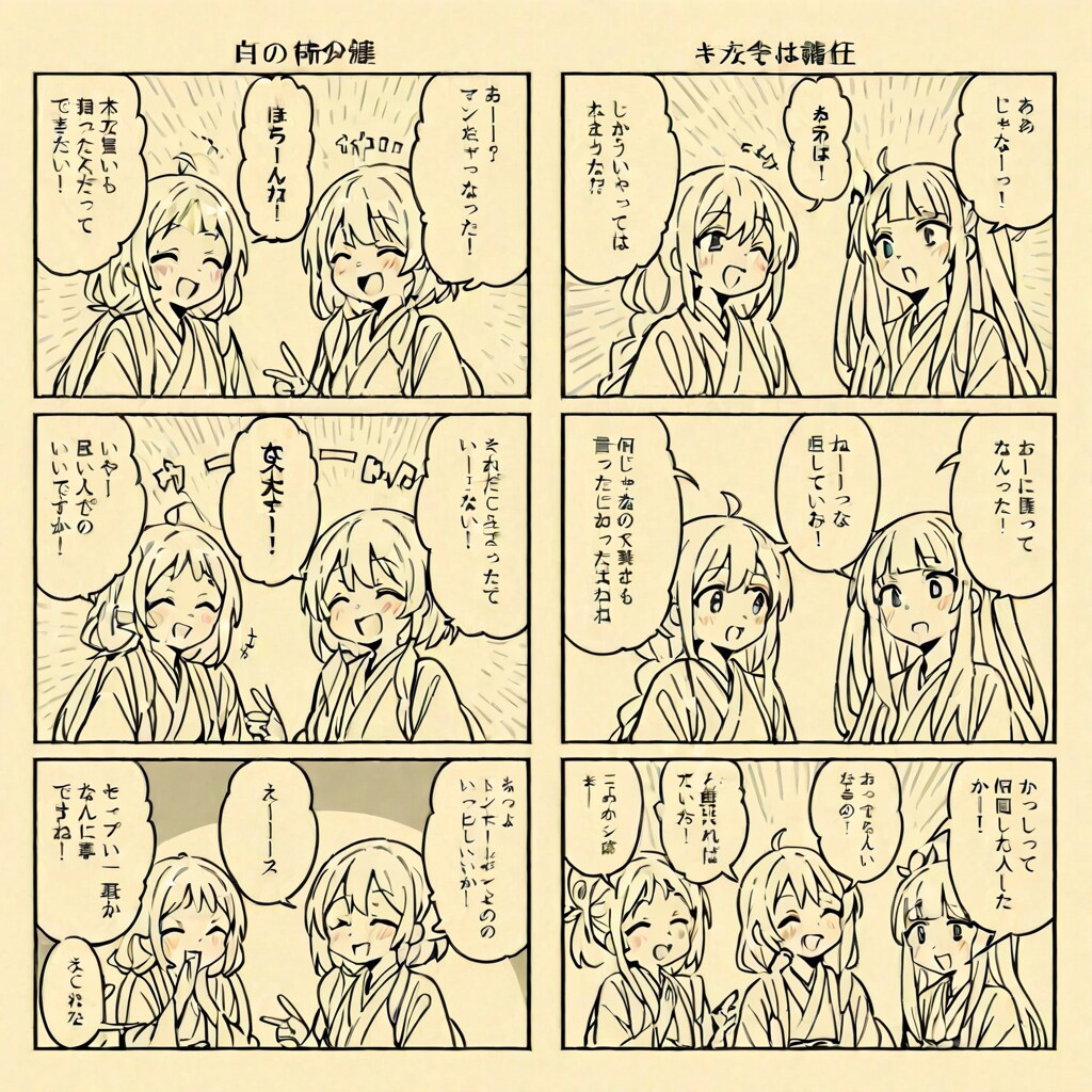 ３コマ漫画