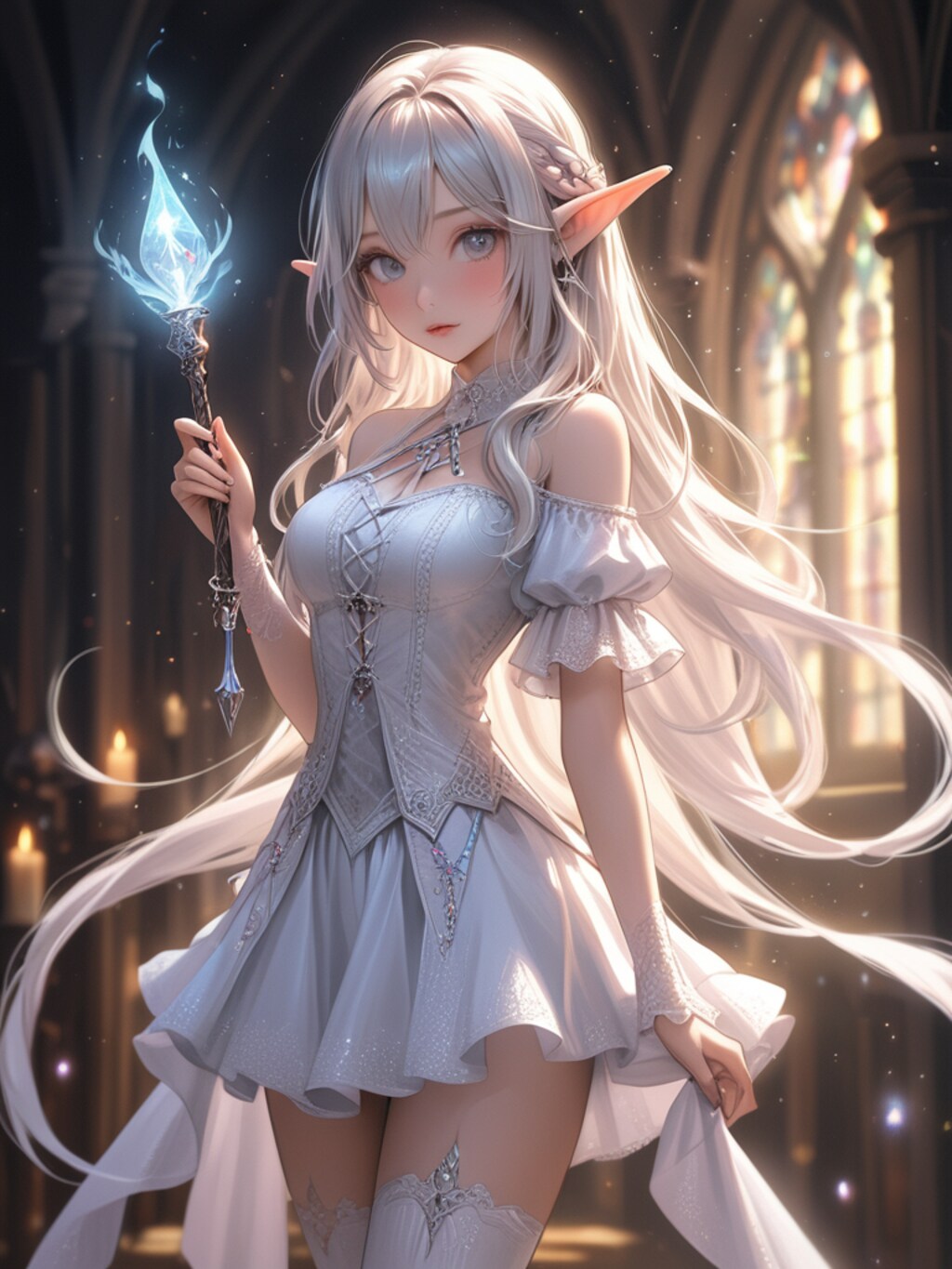 エルフの魔法使い