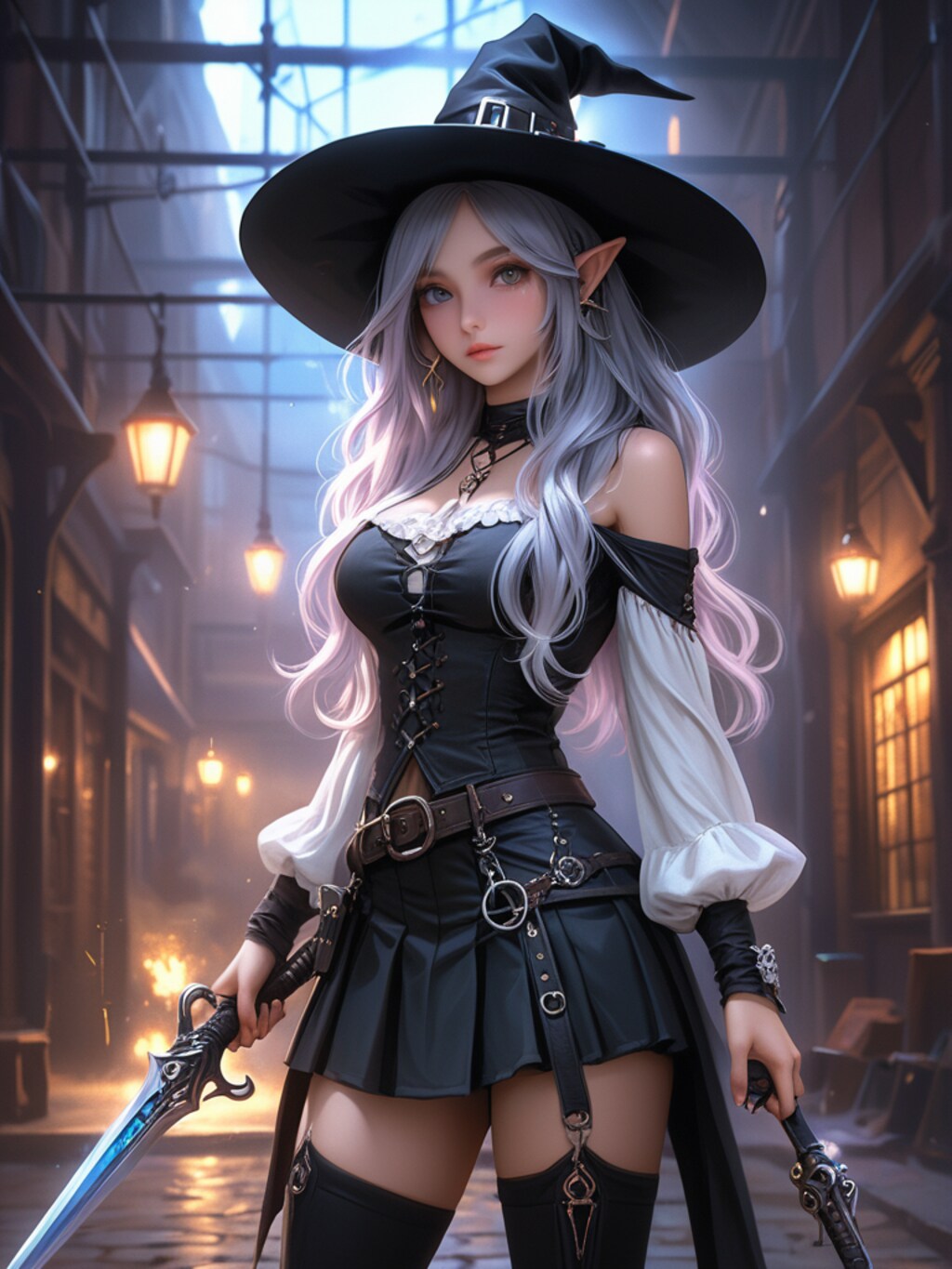 エルフの魔法使い