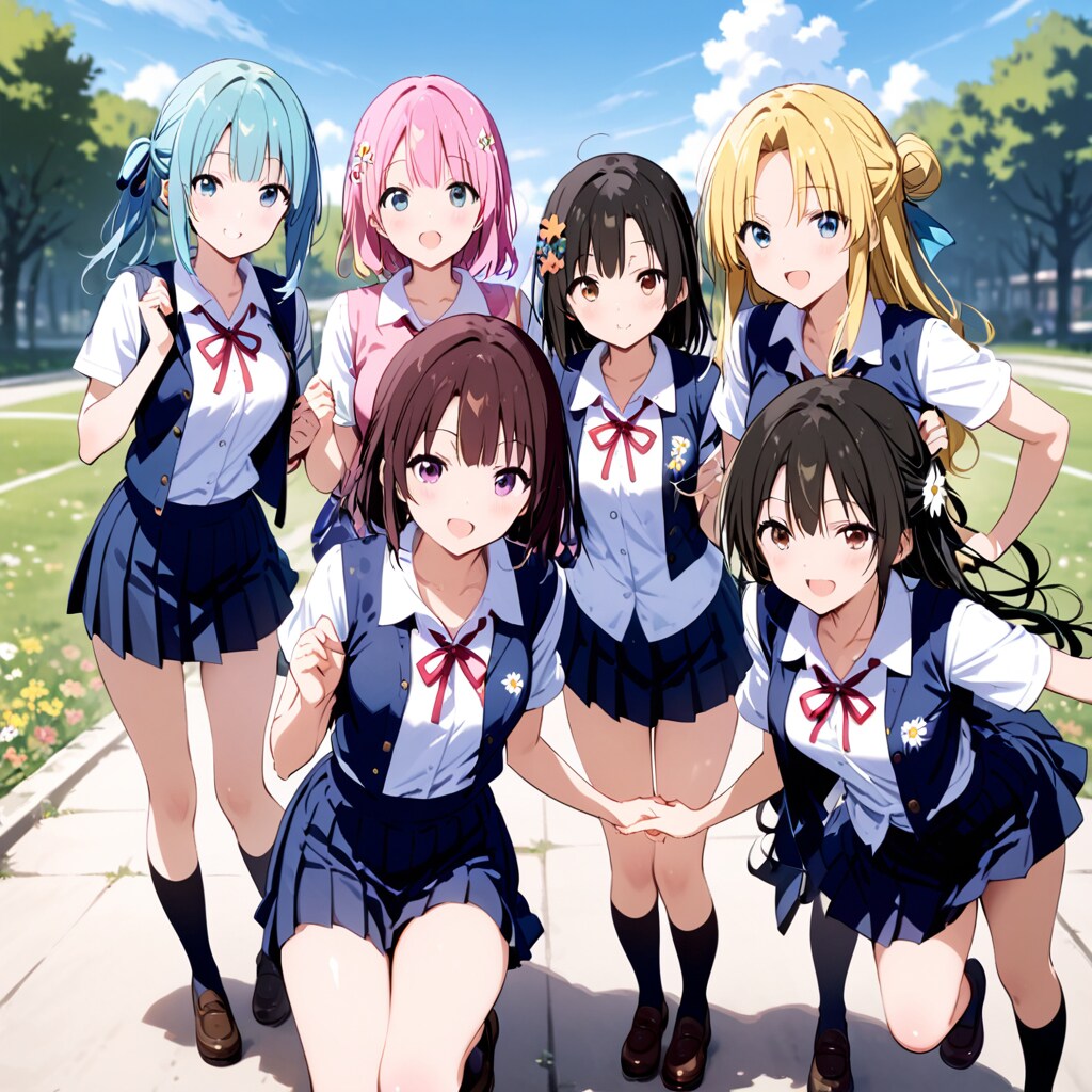 新学期の記念写真