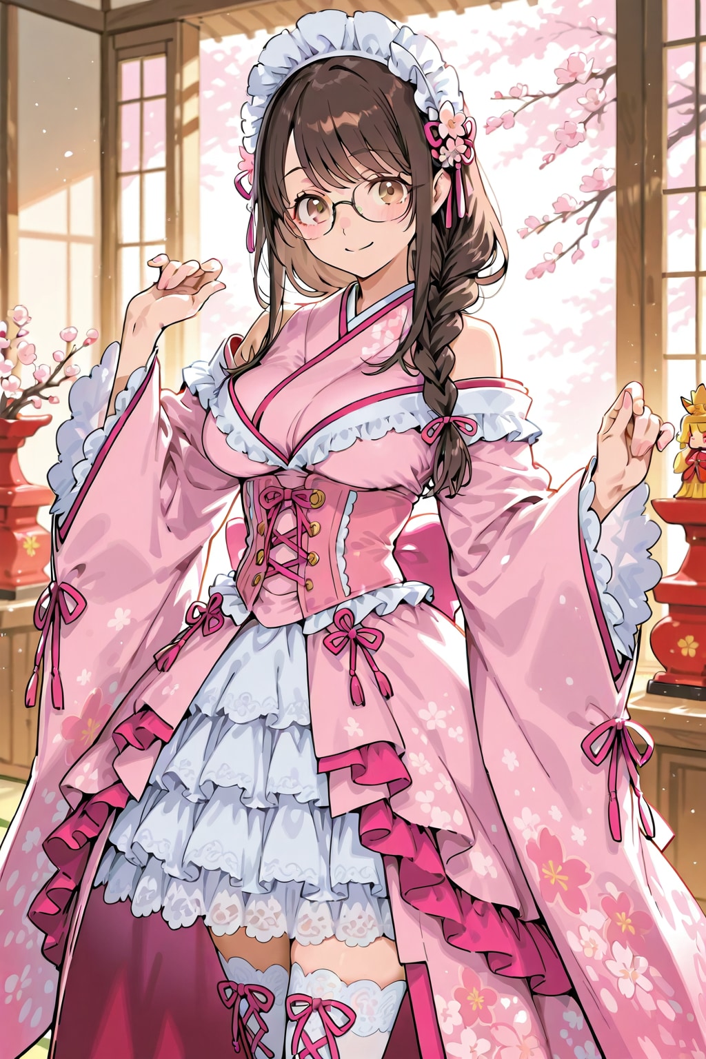 ももの節句 | の人気AIイラスト・グラビア