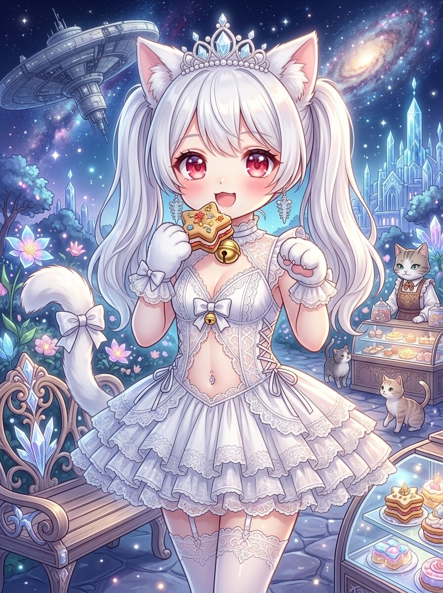 白ツイにゃん