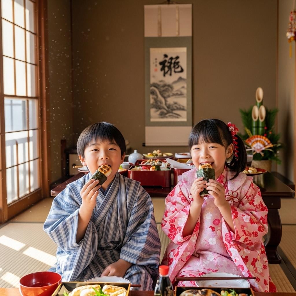 正月のお餅はご馳走！