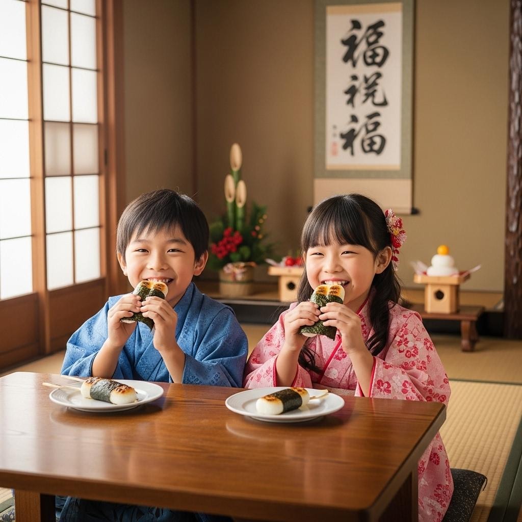 正月のお餅はご馳走！