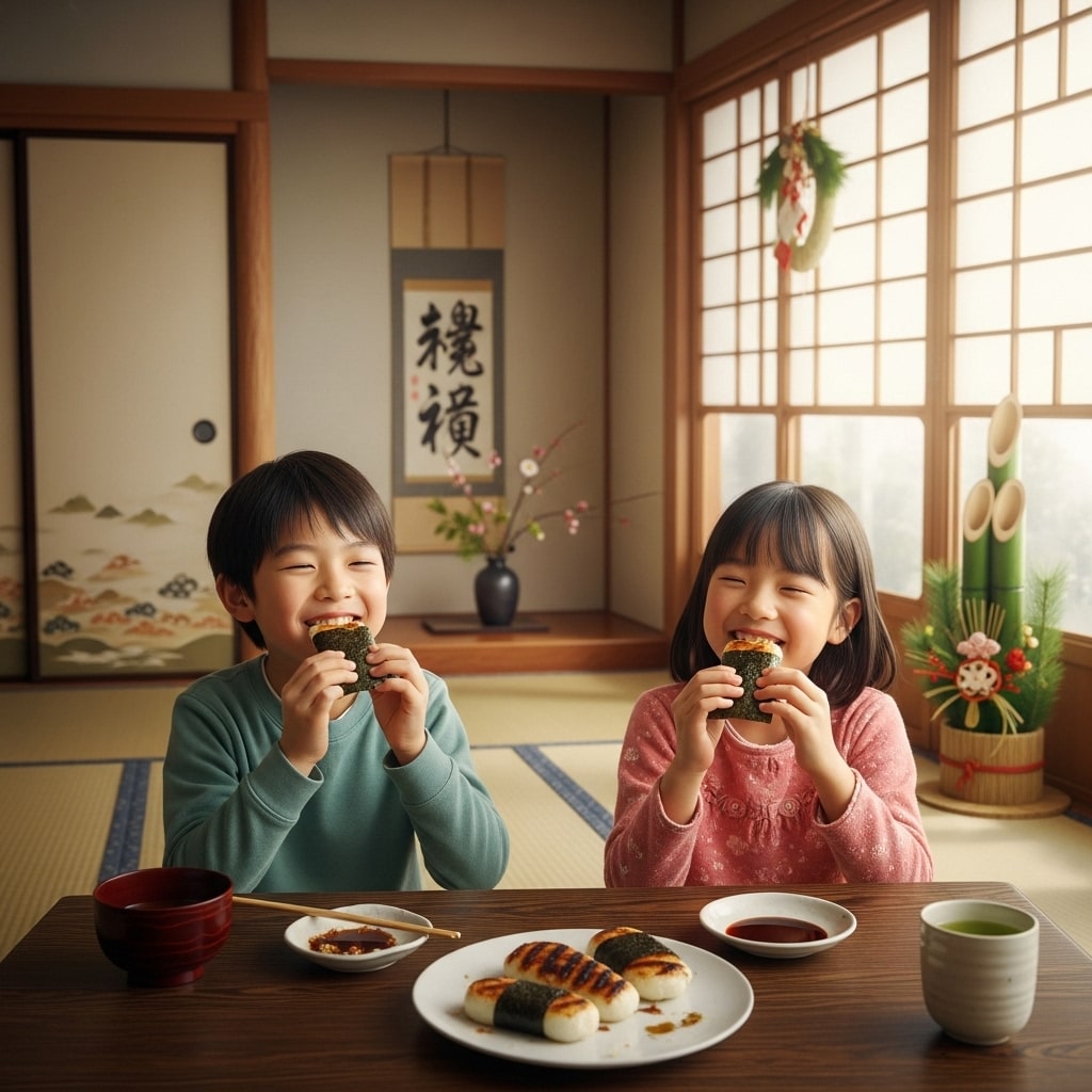 正月のお餅はご馳走！