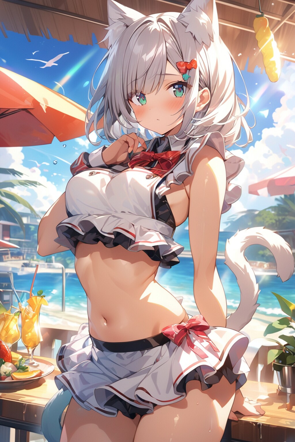 ベラちゃんビーチでバイト中☆