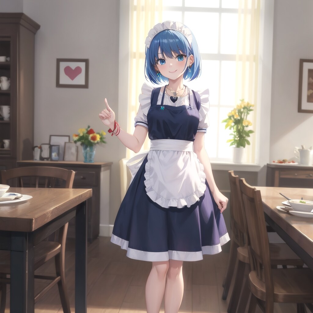 エプロンメイド | の人気AIイラスト・グラビア