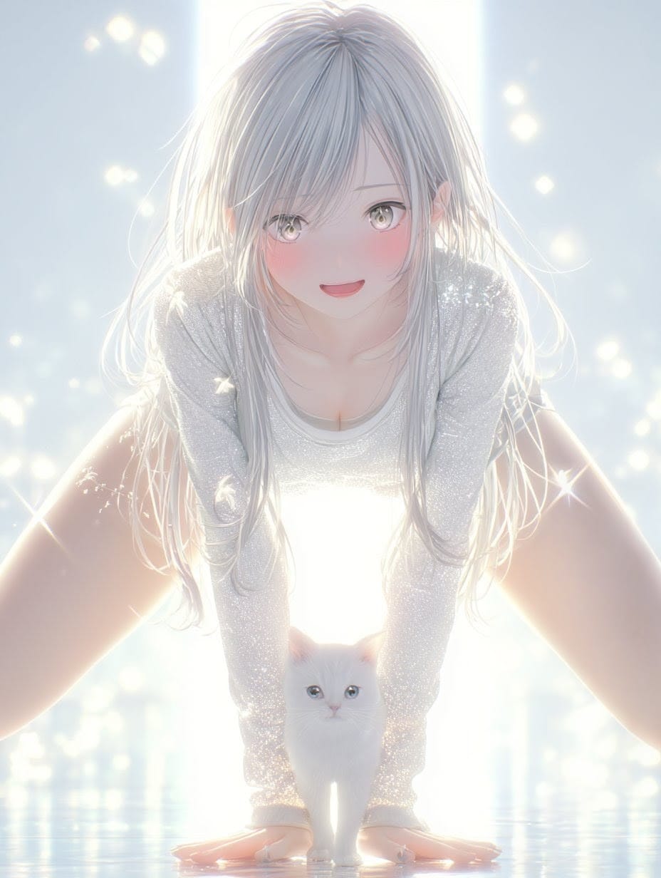 猫体操 | の人気AIイラスト・グラビア