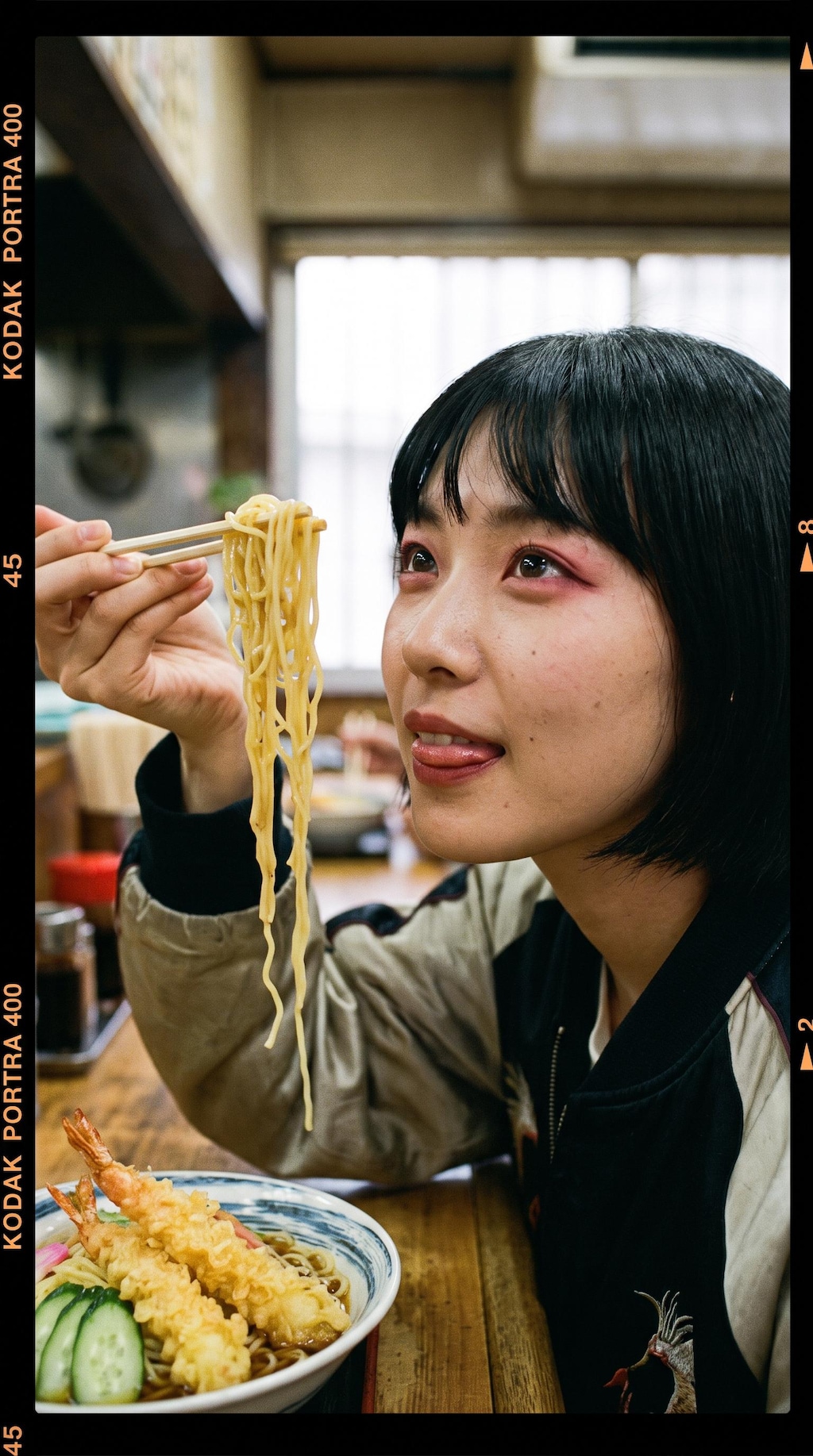 Happiness Comes with Noodles