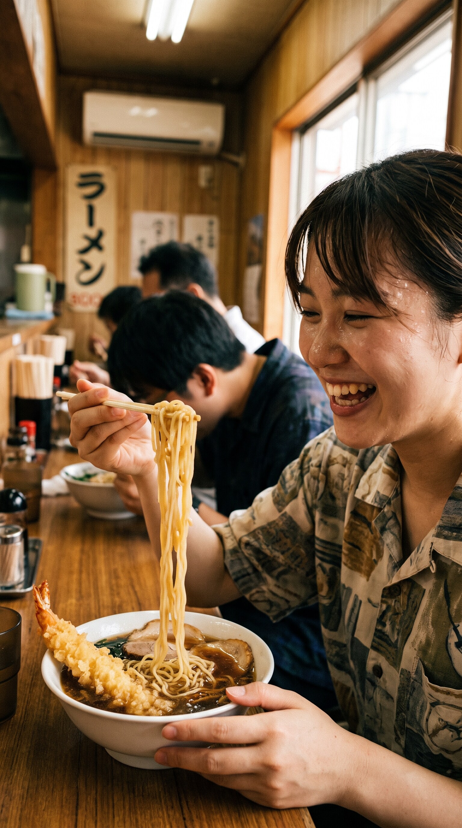 Happiness Comes with Noodles | の人気AIイラスト・グラビア