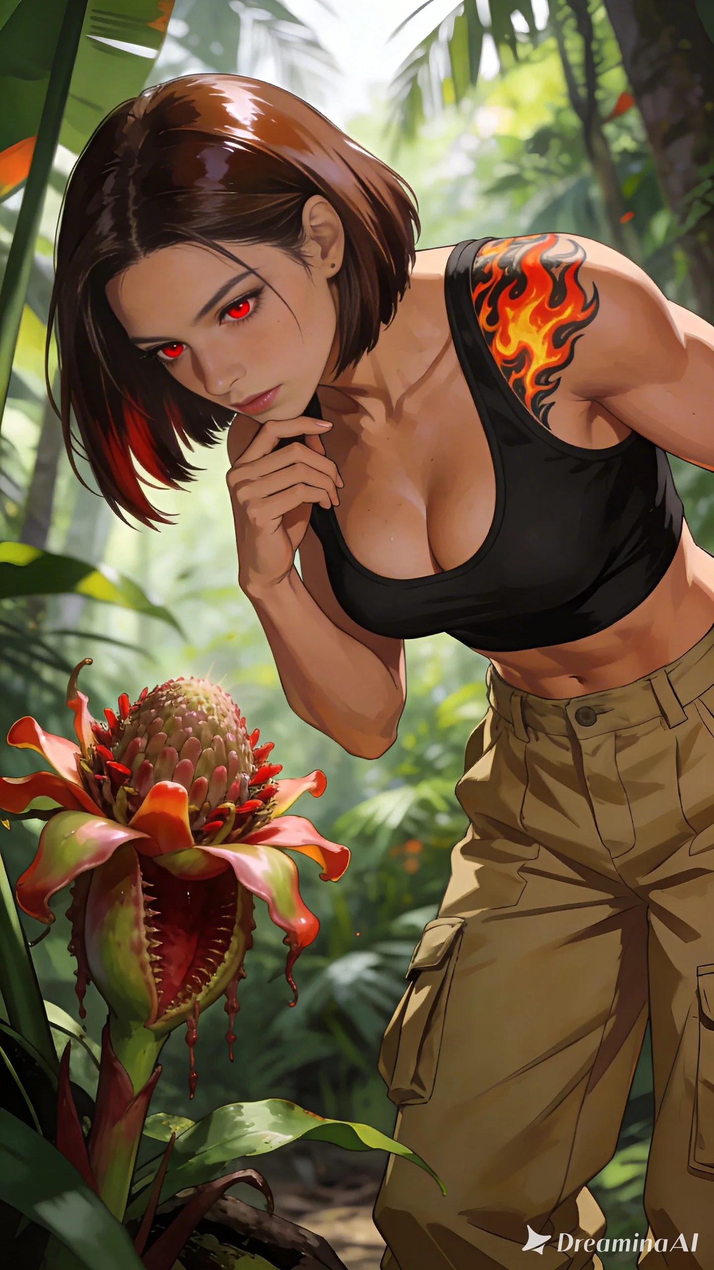 未知の植物