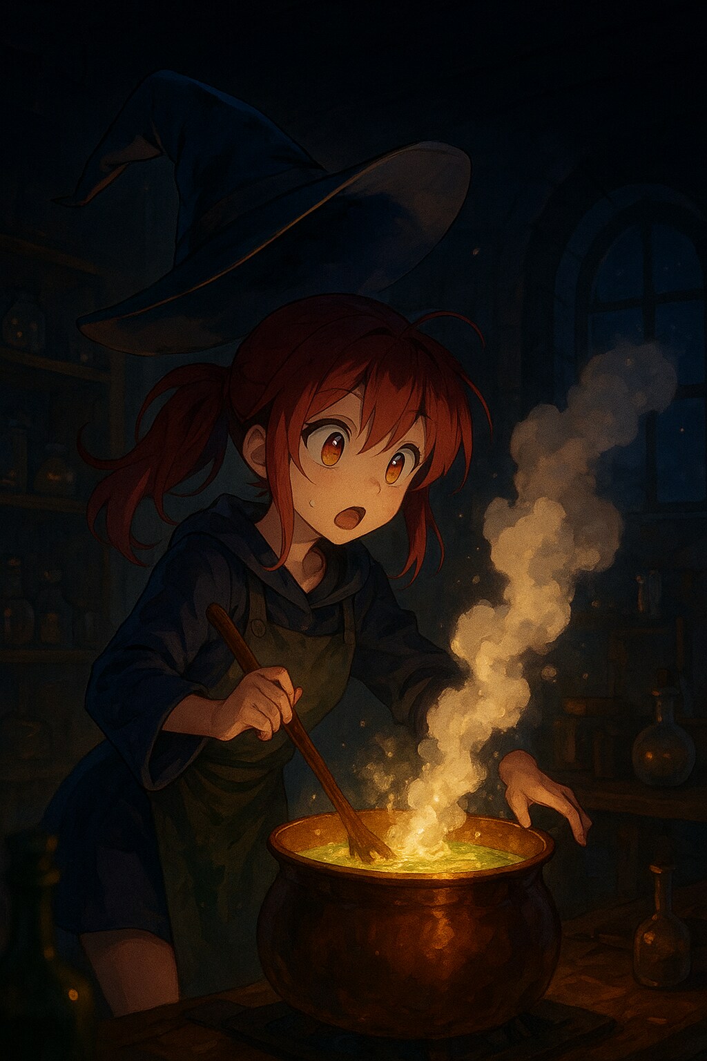 レシピを間違えちゃった魔法使い